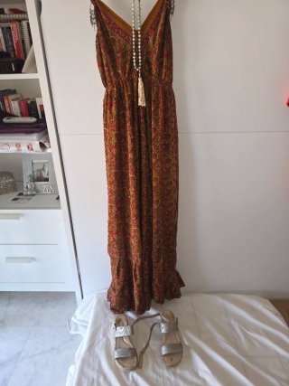 Lote Boho Vestido + Rebecas + Complementos