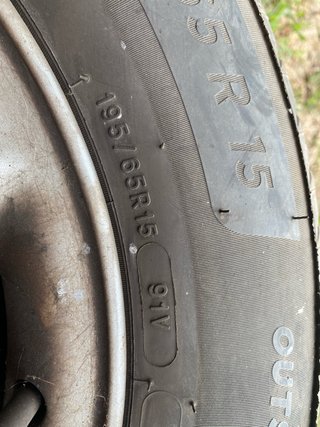 Llantas opel con Neumático Michelin 195/65R15 91v