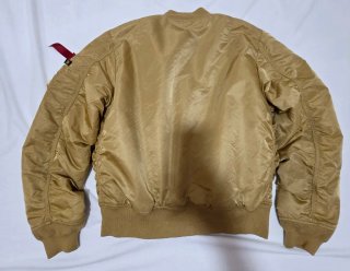 Chaqueta Alpha Industries Beige/Marrón
