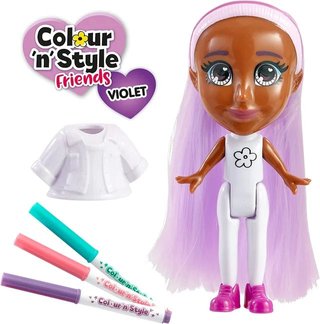 Muñeca Violet Colour 'n' Style Friends