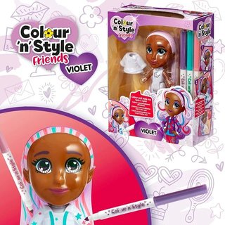 Muñeca Violet Colour 'n' Style Friends