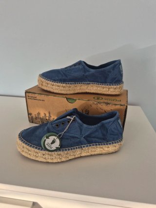Zapatillas Natural World Azul Talla 38