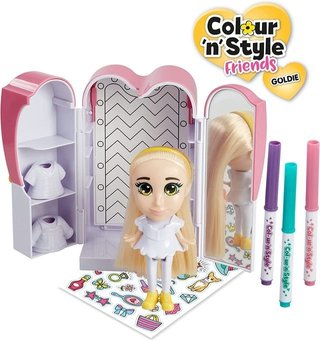 Muñeca Colour 'n' Style Goldie con Accesorios