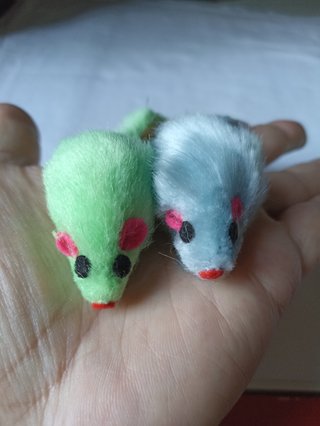 8 Topini Peluche per Gatti