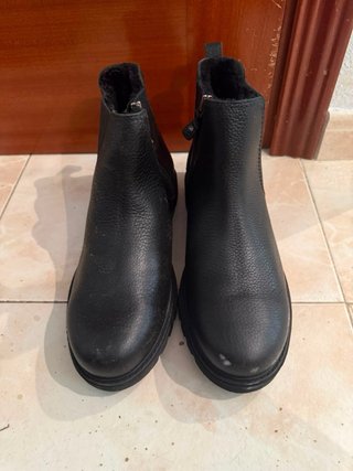 Zapatos de piel negros