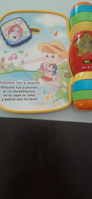 Libro musical Primeras canciones. Vtech