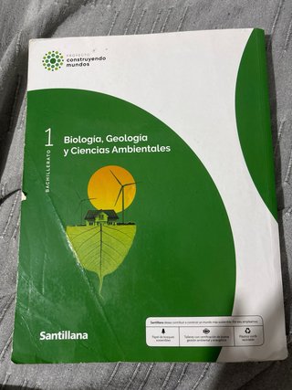 Biología, Geología y Ciencias Ambientales 1 Bac...