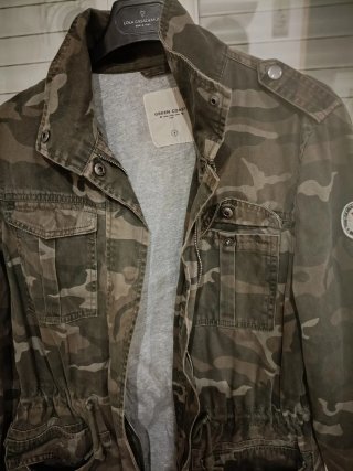 Cazadora militar Green Coast Talla S