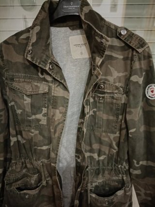 Cazadora militar Green Coast Talla S