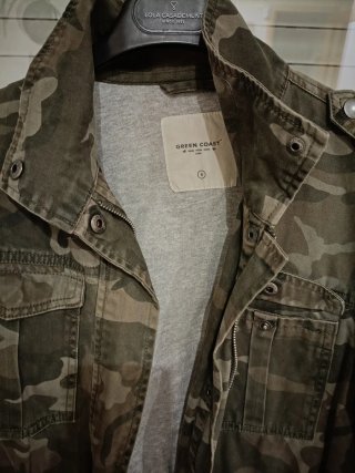 Cazadora militar Green Coast Talla S