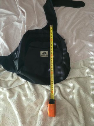 Bolso bandolera Adidas original negro azul marino