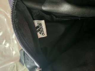 Bolso bandolera Adidas original negro azul marino
