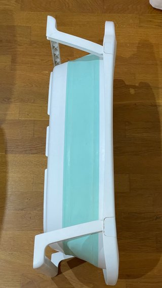 Bañera plegable para bebé + cojín recién nacido