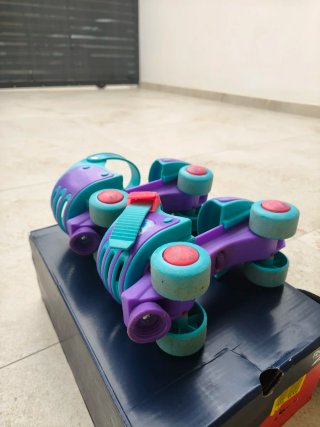 Patines Frozen Talla 22-27 + Protecciones