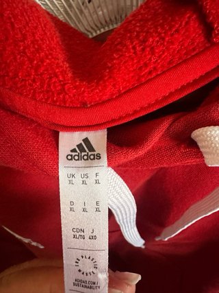 Felpa Adidas Uomo Rossa