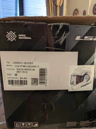Casco LS2 Advant X Bianco Taglia M