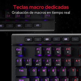 Teclado K580 Pro Mecánico Gaming Tri Modo NUEVO