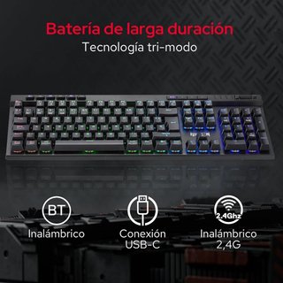 Teclado K580 Pro Mecánico Gaming Tri Modo NUEVO