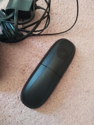 Teléfono fijo Motorola negro