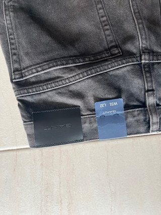 Pantalones bootcut Gant grises