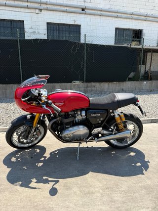 Triumph Thruxton R 1200 Roja 2016