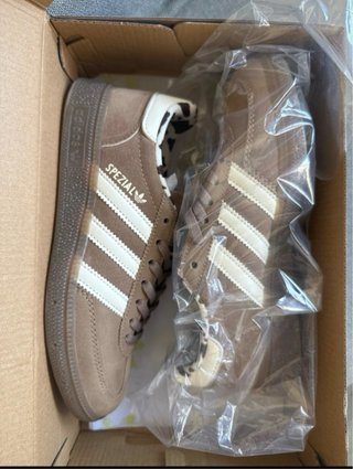 Adidas Samba Marrones y Blancas
