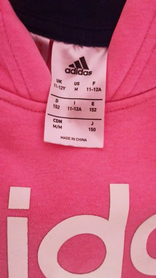 Sudadera niña Adidas Talla 11-12 años