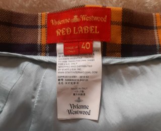 Falda Tartán Vivienne Westwood Talla S