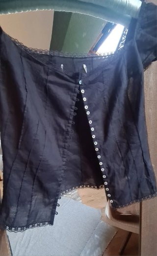 Conjunto blusa corsetera+Falda Renatta&go Talla M