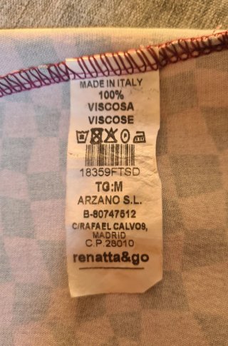 Conjunto blusa corsetera+Falda Renatta&go Talla M