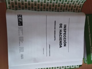 Cef temario inspección hacienda tributario 2024
