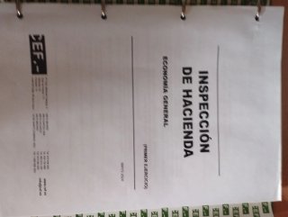 Cef temario inspección hacienda tributario 2024