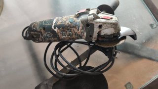 Radial Bosch con discos y llave