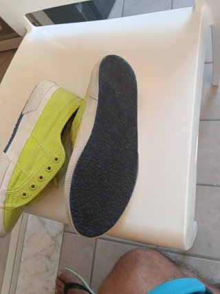 Scarpe Superga Verdi/Gialle Tg 38
