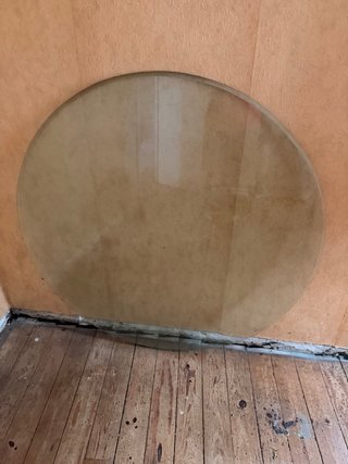 Cristal redondo 120cm diámetro