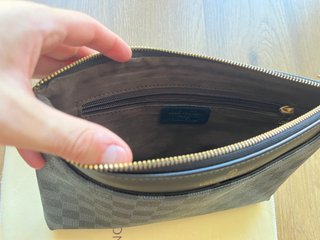 Neceser Louis Vuitton Pochette Damier Graphite