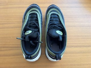 Nike Air Max 97 Negro/Verde Oliva/Morado talla 39