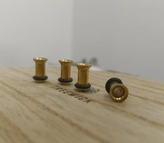 Dilataciones acero quirúrgico 4mm dorado