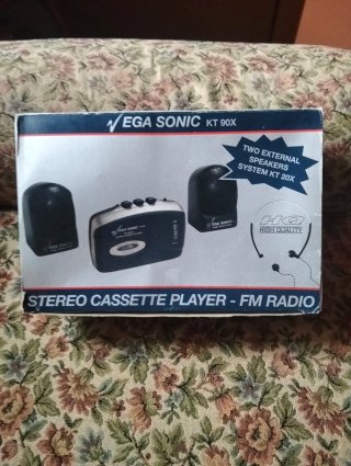 Walkman Vega Sonic KT 90X Radio Cassette
