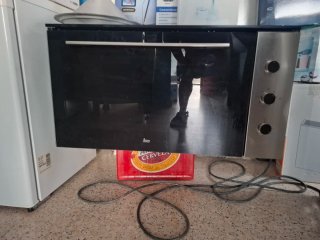 Horno Teka Negro y Acero Inoxidable profesional 90