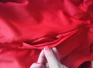 Chaqueta Adidas Roja con Rayas Blancas