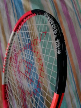 Raqueta de Tenis Dunlop Naranja Con Funda