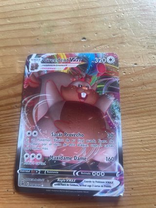 Carta Pokémon VMAX Greedent VMAX 218/264