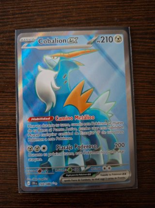 Carta Pokémon original Cobalion EX 103/086