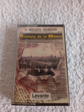 3 Cassettes Historia Música Comunidad Valenciana