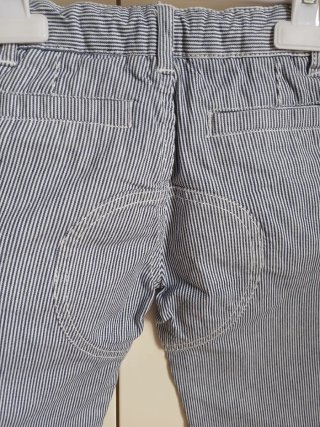 Pantaloni eleganti a righe Ferrari