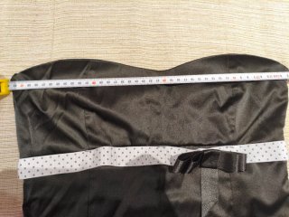 Vestido de fiesta negro con tul