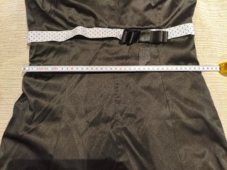 Vestido de fiesta negro con tul