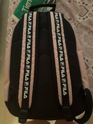 Mochila Fila Rosa y Negra