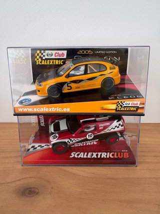 2 Coches Scalextric Club Edición Limitada